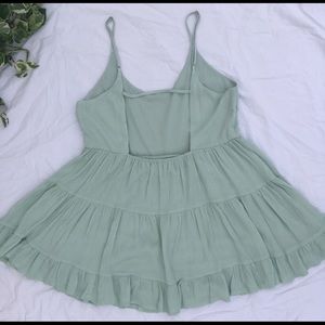 Tea n Cup Mint Mini Dress